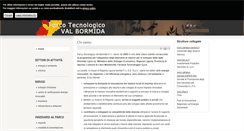 Desktop Screenshot of parcotecnologicovalbormida.filse.it
