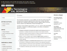 Tablet Screenshot of parcotecnologicovalbormida.filse.it